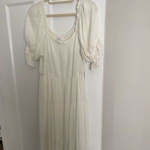 Large Mittoshop White Dress